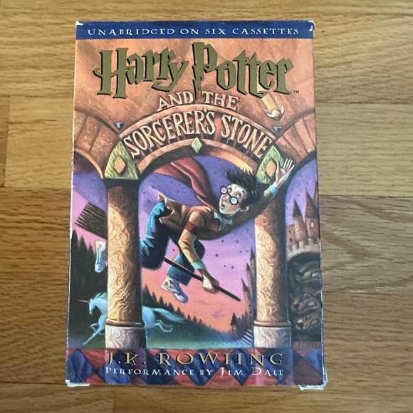 Harry Potter and the Sorcerer's Stone Cassette Tape Set - Picture 1 of 8